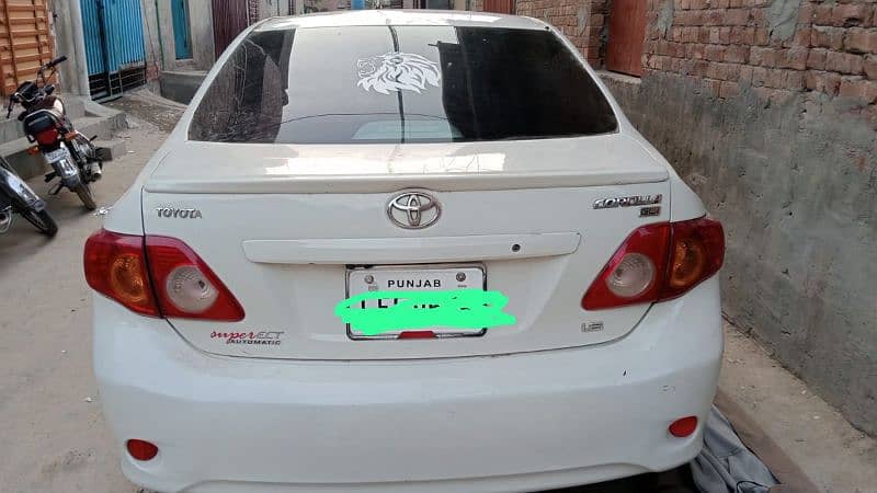 Toyota Corolla GLI 2009 automatic 3