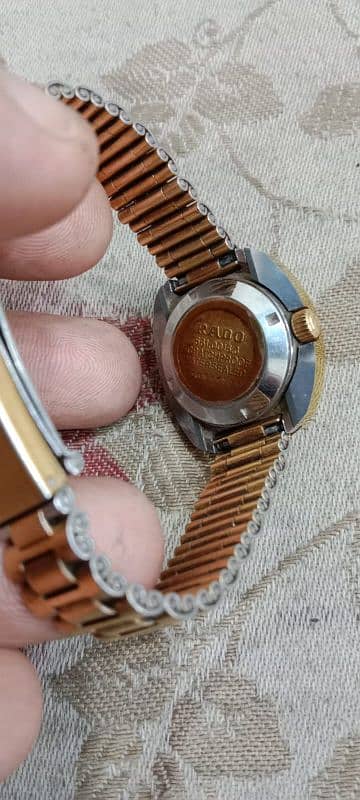 Original Rado Gold Color Automatic Watch (Swiss) 1