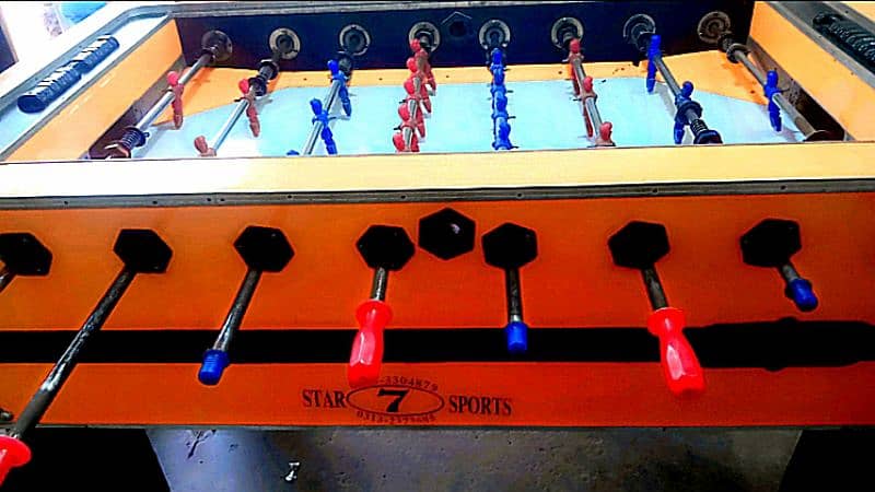 7 Star foosball game Best quality. WhatsApp number 03162703490 1