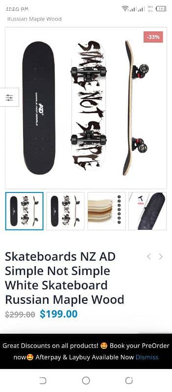 Best gift Simple not simple AD orignal  professional skateboard 60knew 18