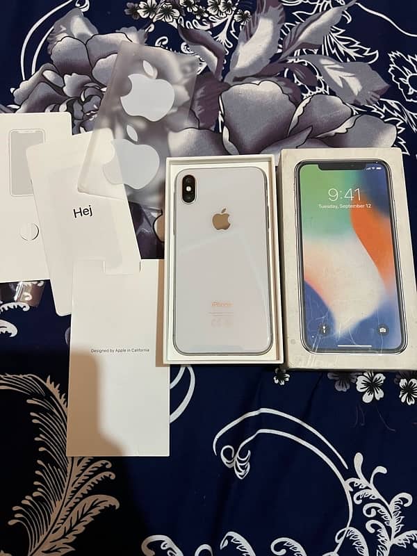 IPHONE X PTA APPROVED 64gb 0