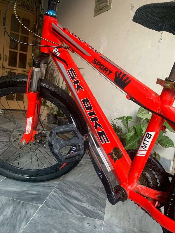 S. K bike almost new size 26 3