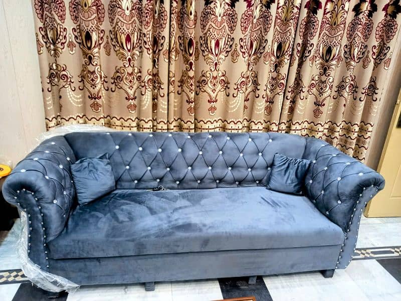 Brand New 5 seater Sofa set never used solid wood Structure 3