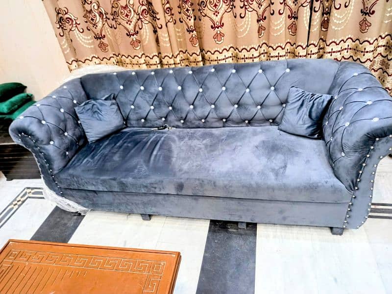 Brand New 5 seater Sofa set never used solid wood Structure 7