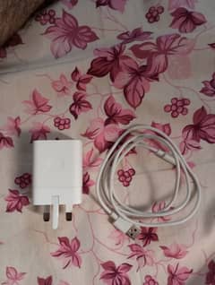 Realme genuine 33 watt fast charger and cable