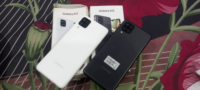 A12 White/Black with box Original phone 0