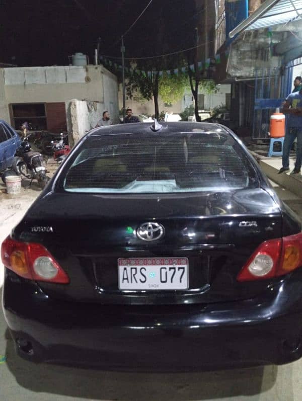 Toyota Corolla XLI 2008 9