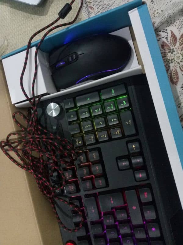 Semi Mechanical Gaming Keyboard and Mouse For Sale 7