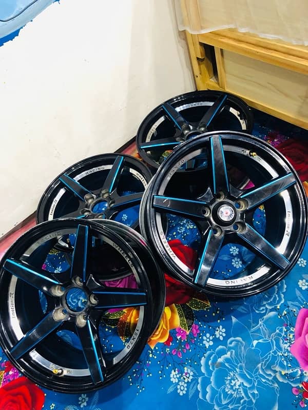 Sports Alloyrims Imported 15 inch size for sale 3