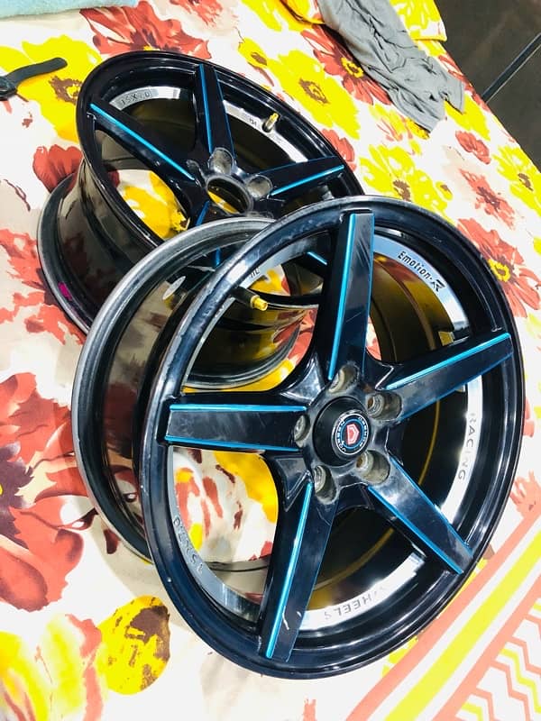 Sports Alloyrims Imported 15 inch size for sale 4