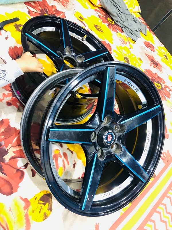 Sports Alloyrims Imported 15 inch size for sale 5