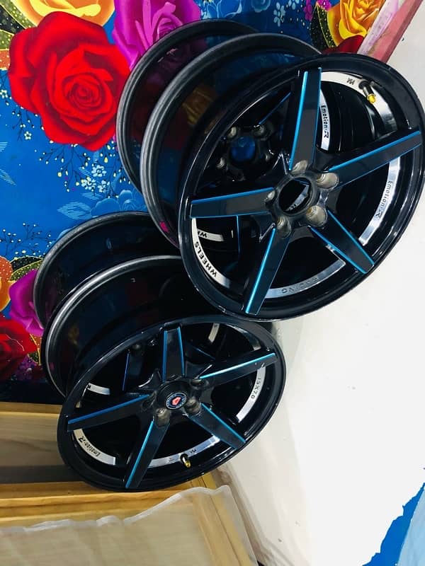 Sports Alloyrims Imported 15 inch size for sale 6