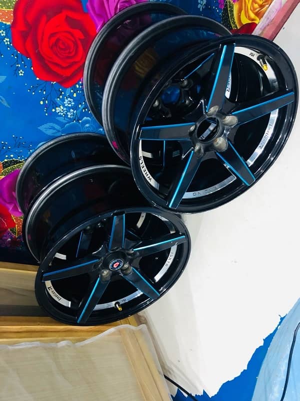 Sports Alloyrims Imported 15 inch size for sale 7