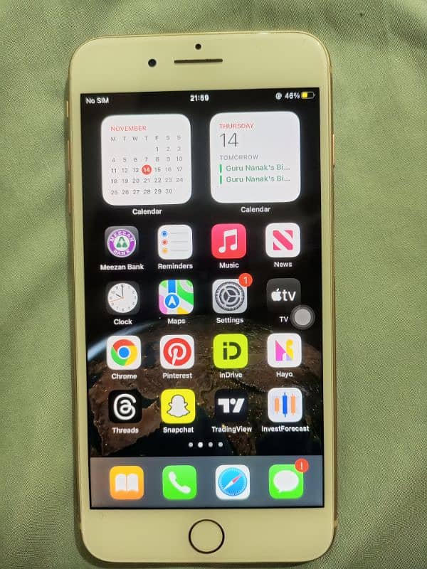 Apple Iphone 8Plus is in used but condition is clearly okay 5