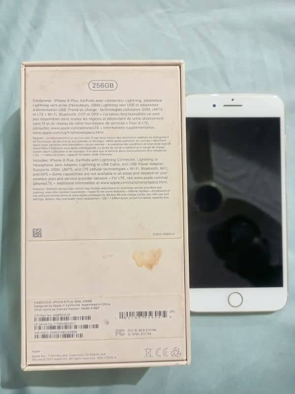 Apple Iphone 8Plus is in used but condition is clearly okay 7