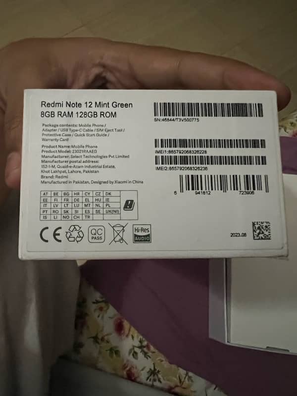 Redmi note 12 8gb/128gb 3