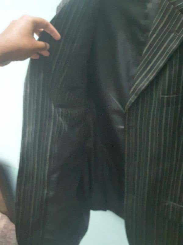 mens dress coat black good condition. . . . 03234757343 3