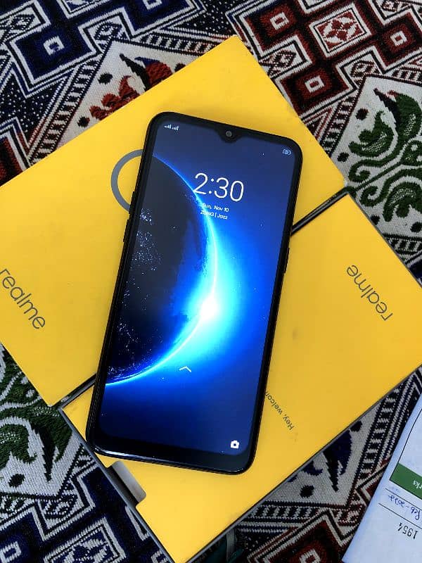 realme RAM 2 GB  , ROM 32 GB Black , Mobile , phone , 100% ok 1