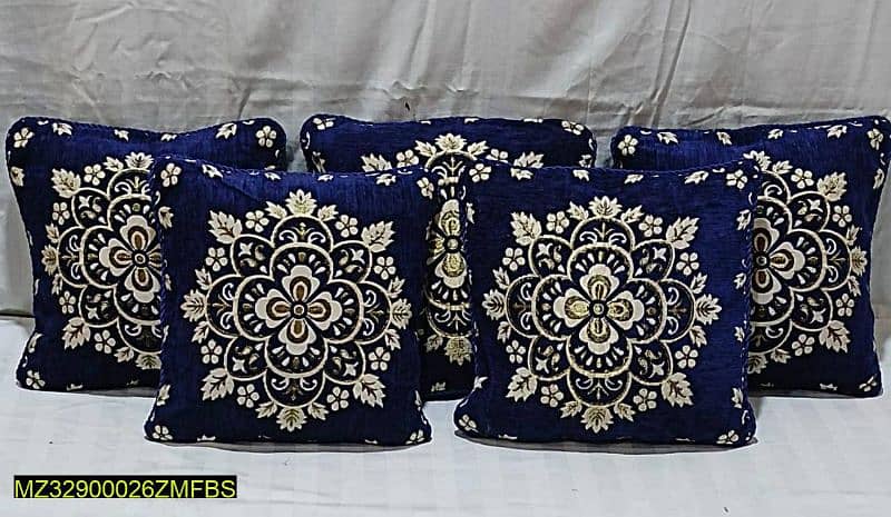 velvet cushion 5 pieces free home delivery 7