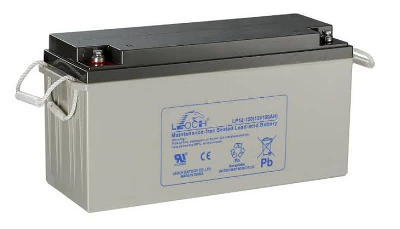 Leoch Battery (12v 150Ah) for sale 0