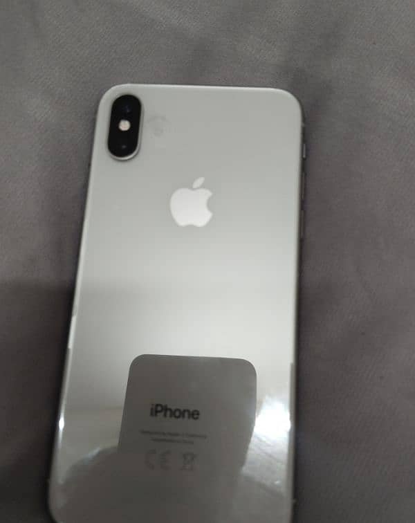 I phone X white colour Non pta 256GB 0