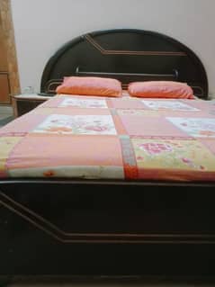 pure wooden bed for sale