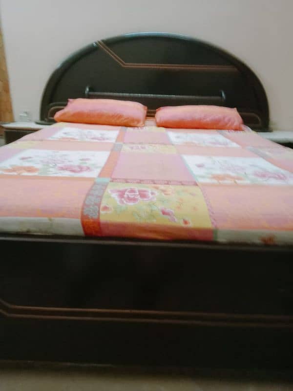 pure wooden bed for sale 1