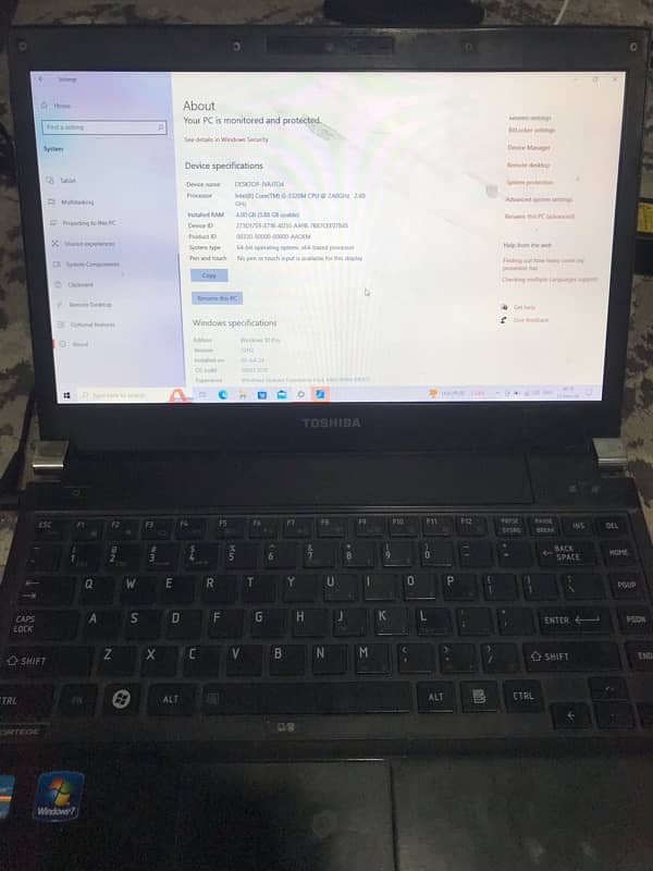 Toshiba Core i5 3rd Generation Protégée Laptop 1