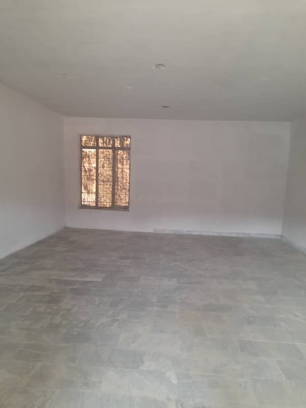 Dhai kanal commercial building for rent for school office aur wear house ka lia khali ha 1