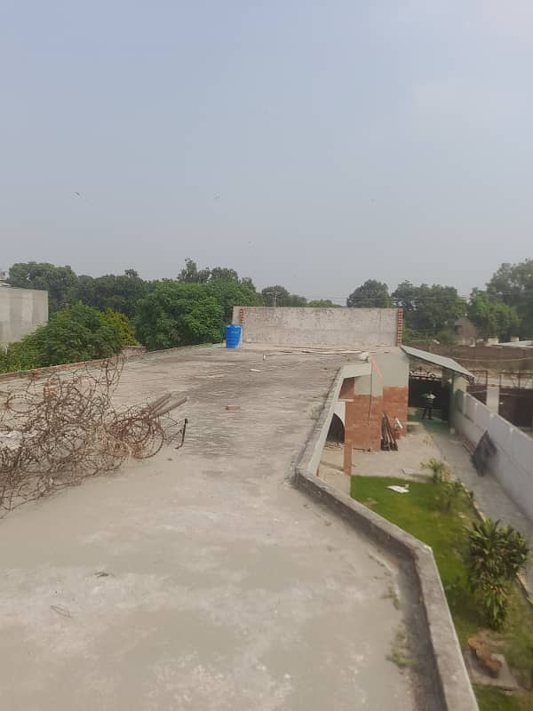 Dhai kanal commercial building for rent for school office aur wear house ka lia khali ha 4