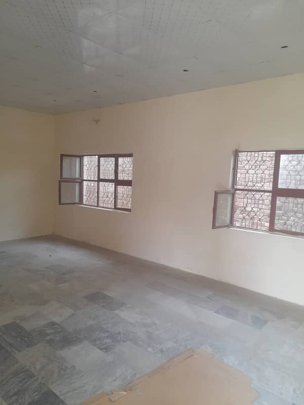 Dhai kanal commercial building for rent for school office aur wear house ka lia khali ha 11