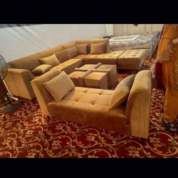 new sofa set, poshish, L shaped sofa, sofa 19