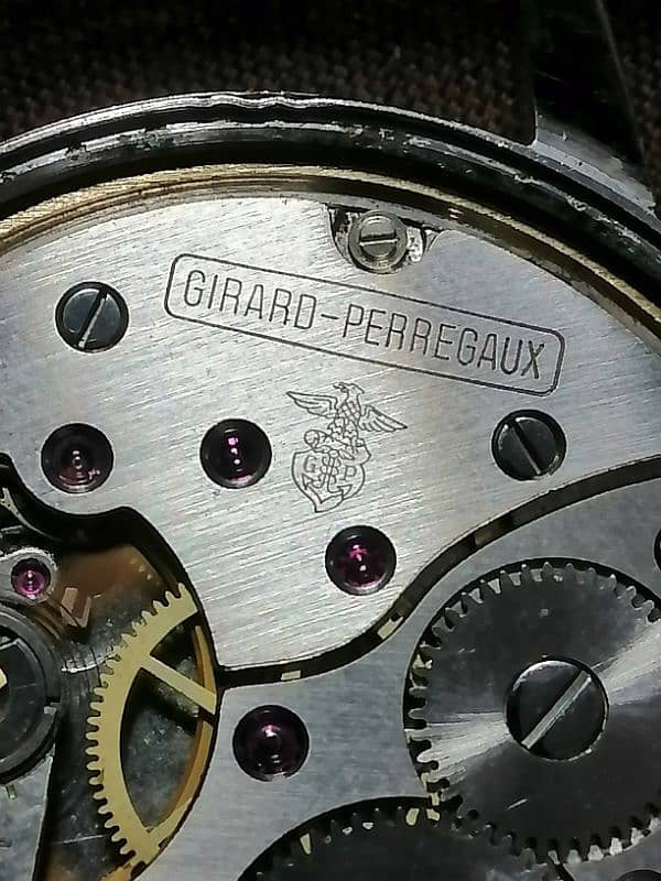 G. P Girard-Perregaux hand winding big size 3