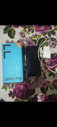 oppo f19 box condition 10 by 9 all okay 6+ 128 exchange mobile