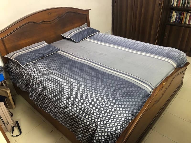 king size bed and Chester for sale 3