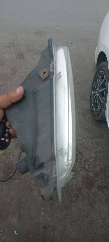 Day light toyota yaris bumper fitting 1