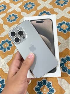 IPHONE 15 PRO NON PTA FU NATURAL TITANIUM 128 GB DUBAI MODEL