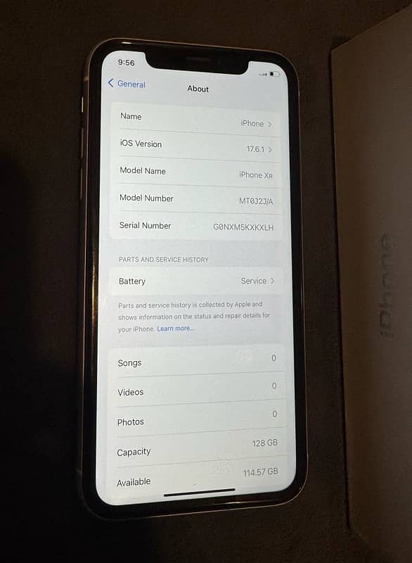 i Phone XR 128 GB PTA Approved 1