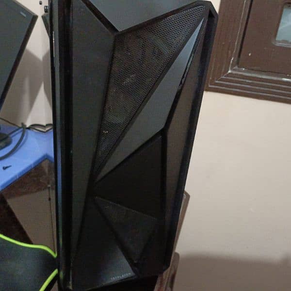 Used Gaming pc i5 3rd gen 2gb card and 4gb ram with rgb case 4 fans 1