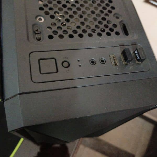 Used Gaming pc i5 3rd gen 2gb card and 4gb ram with rgb case 4 fans 2