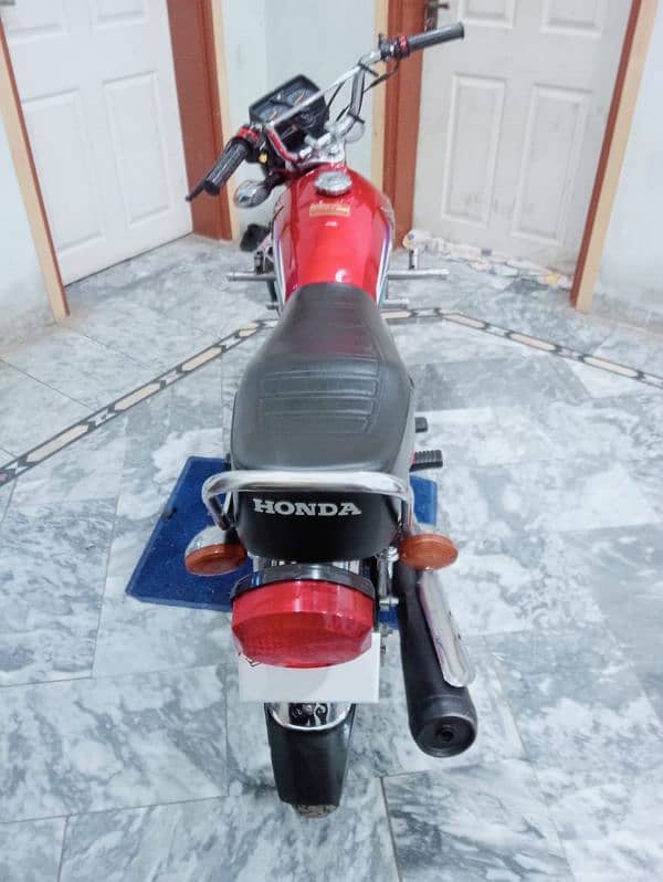 Honda 125 Model 2022 pka All Punjab Numbr 3