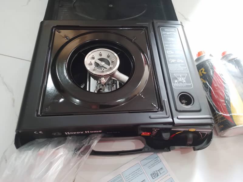 Portable Gas Stove with Cartridge – New - Untouched! 3