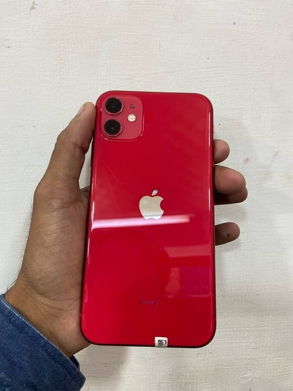 IPHONE 11 128GB!PTA APPROVED!BATTERY HEALTH 87%!ALL OKAY 6