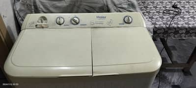 Haier washing machine & dryer