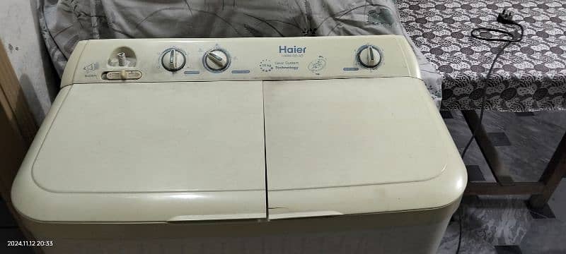 Haier washing machine & dryer 0