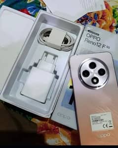 oppo Reno 12f 5g new phone only box open ha