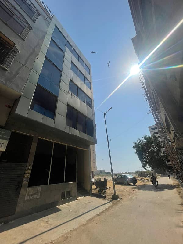 Dha Ph 5 | Saba Com Aera | BrandNew 1000 Sqft Comm Floor For Rent | 40 Ft Wide Street Front Entrance | All Around Banks, Food Chain | Ideal For Media House, Software House, Call Center | Walking Distance To SeaView 6