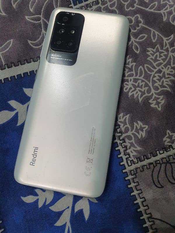 redmi 10 good phone no any fault with full box  exchange possible 7