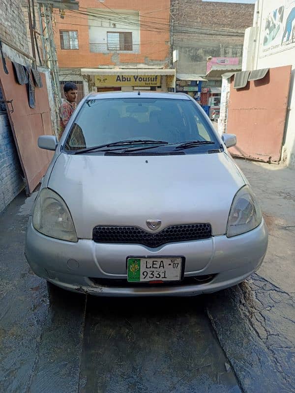 Toyota Vitz 1999 register 2007 1.3 sunroof 0