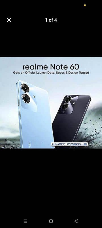 REALME NOTE 60  4/64 1